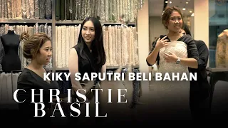 KIKY SAPUTRI BELANJA BAHAN WEDDING