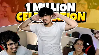 1 Million Celebration with @GamerFleet Mother 🎂 | Dance + Emotional 😭❤️