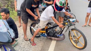dwi batank setting ninja 2tak persiapan balap idw