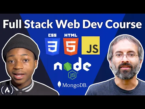 Full Stack Web Development for Beginners (HTML, CSS, JavaScript, Node.js, MongoDB)