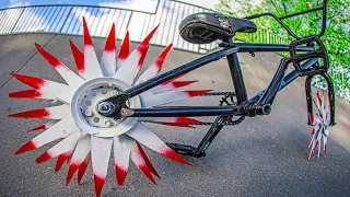 BMX BIKE ON REAPER WHEELS