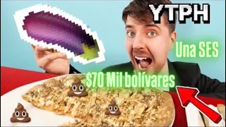 Mrbeast Come SES.. De $70Mil Bolivares | YTPH 🥵😱💩