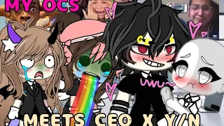 [MY OCS MEETS Y/N X CEO‼️]cringe warning✌🏻🥀✨