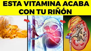 9 vitaminas y suplementos por los que tienes DAÑO en tu hígado y riñón