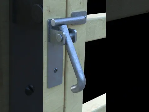 Automatic gate latch #shorts