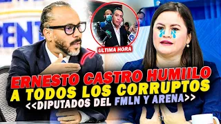 😱DIPUTADO ERNESTO CASTRO MANDA A LA MRD💩 A LOS CORRUPTOS DE LA ESQUINA