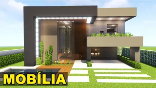 Minecraft Tutorial - Mobília da Casa Moderna Manyacraft