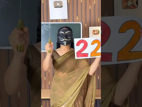22 Number Painting🎨challenge👺😰|| Prathna Shinde || #shorts #challenge #shortsfeed