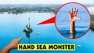 DRONE catches HAND SEA MONSTER in REAL LIFE!! (EL GRAN MAJA MOVIE!)