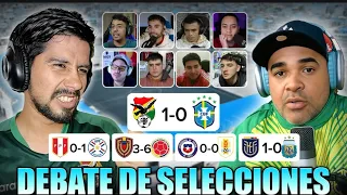BOLIVIA CLASIFICÓ AL REPECHAJE// DEBATE DE SELECCIONES//REACCION EN VIVO