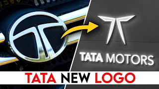 Mahindra के बाद अब Tata का नया logo | Designing Tata Motors New Logo for Tata Punch