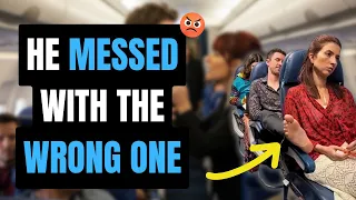 She put that RUDE PASSENGER in his PLACE😠