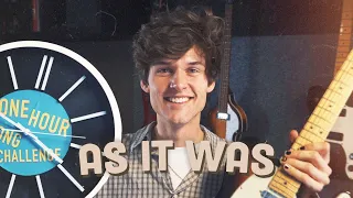Remaking AS IT WAS by HARRY STYLES in ONE HOUR!