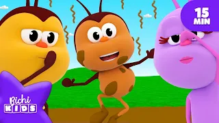 A Canção Do Banho | Lavando as Mãos | Canções de Higiene 🐝Bichikids em Português 🌈PARA CRIANÇAS