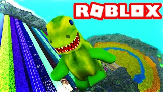 SUBINDO 1000 ESCADAS COLORIDAS | Roblox