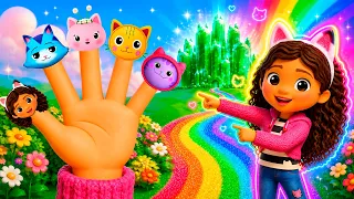 🌈🎵 FAMÍLIA DOS DEDOS | CASA MÁGICA DA GABBY 🐱✨ Música Infantil Divertida e Educativa para Crianças 🎶