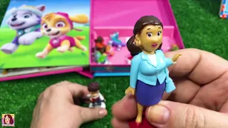 PATRULHA CANINA num LIVRO-BRINQUEDO SUPER LEGAL E QUEBRA-CABEÇA DE MADEIRA #patrulhacaninalivro