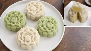 Bánh dẻo trung thu truyền thống với 2 cách trộn bột cho bánh sắc nét dẻo ngon