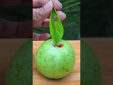 what did you put in the guava 😱 #shortsfeed #viralshort