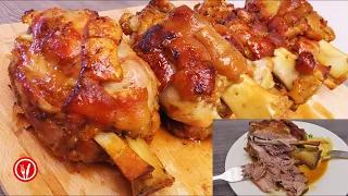 🆘Svinjske Koljenice Pečene u Pivu | Roasted Pork Knuckle with Beer Gravy
