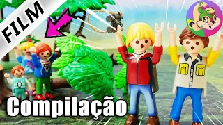 Playmobil Novelinha Português | Os três detetives: Julian, Hannah e Emma | Compilação