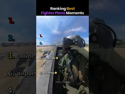 Ranking Best Fighter Plane Moments