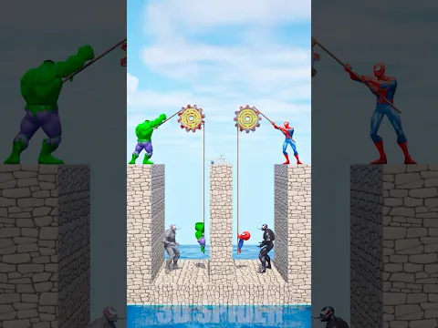 Which Family Will You Choose: Spiderman vs Hulk #gta #spiderman
