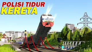 Polisi Tidur Membuat Lokomotif Jumping Dan Anjlok Di Incorails | Roblox Kereta Eksperimen Part 2