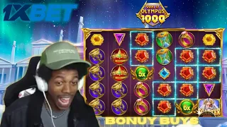 PLAYING GATES OF OLYMPUS ON 1XBET !! (SCARY ENDING)