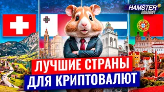 Гайд по лучшим странам для криптовалют 🟡 Hamster Academy
