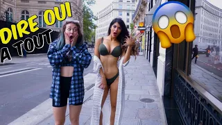 ELLE ME DEMANDE D’ÊTRE EN MAILLOT DE BAIN ! Yes man challenge - LAUREN CRUZ