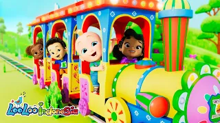 🚗 Lagu Kendaraan Seru untuk Anak-Anak | LooLoo Indonesia