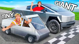 I Built a TINY Cybertruck!