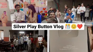 Silver Play Button Vlog | Mr sammy | Deepesh zo | Gogo2728 | Mr Roshan | Prince Charming | @YouTube