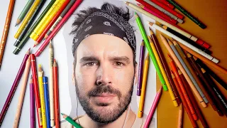 HOW I SET UP FOR A PHOTOREALISTIC PENCIL DRAWING!