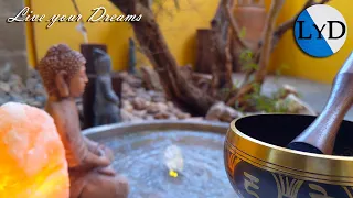 Cuencos Tibetanos Cantores y Sonidos de la Naturaleza Relajantes para Meditar, Dormir o Estudiar