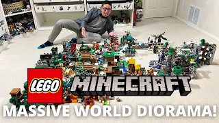 LEGO Minecraft is SO Underrated: Building a Massive World Diorama!