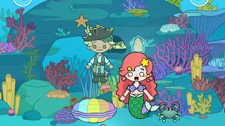 A mermaid love story 🧜‍♀️❤ #ahaworld #games