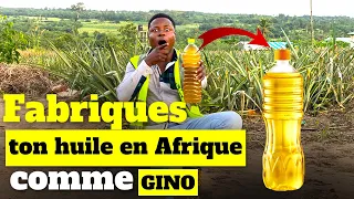 Fabriques ton huile en Afrique comme GINO en 5min.