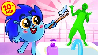 Brush Your Teeth Song & More Kids Songs | Nursery Rhymes With Baby Zoo