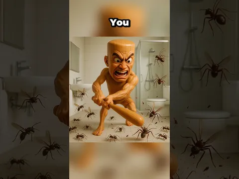 Why Are So Many Ants In Ronaldo's Bathtub? 🐜