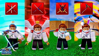 BLOX FRUITS : O Filme ! Minha Jornada Upando TODAS As ESPADAS Do BLOX FRUITS