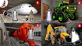 Funny Granny 1 2 3 4 5 All Vehicles Escape 