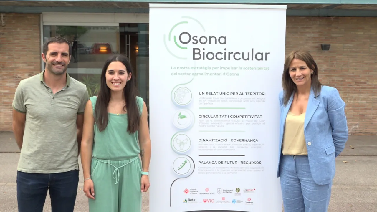 Osona Biocircular es presenta a Vic com l’estratègia per a l’impuls en la sostenibilitat