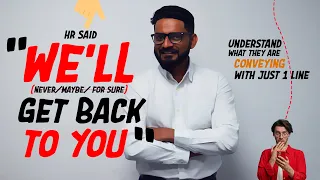 "We will get back to you!" by HR - What they really mean?, How to react now? #interviewtips