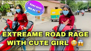 #roadrage #cutegirl #police EXTREAME ROAD RAGE WITH CUTE GIRL | MRSAIFI VLOGS