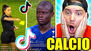 REAZIONE ai TIKTOK sul CALCIO!! *finalmente*
