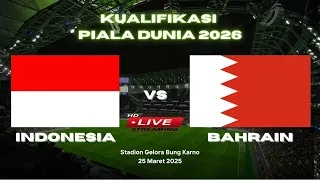 Live indonesia vs Bahrain