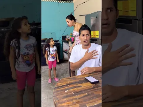 Mi hija me salvo de su Mamá 😱 #comedia #humor #short