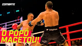 POPÓ MASSACRA BAMBAM EM APENAS 36 SEGUNDOS | FMS 4 | MELHORES MOMENTOS | Combate.globo